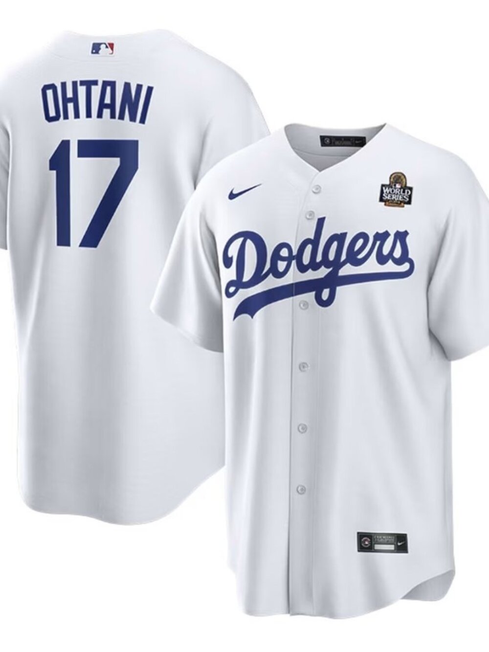 Shohei Ohtani 2024 World Series Jersey